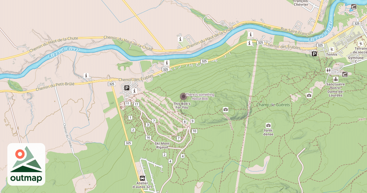 Map of There is somethng About Bob