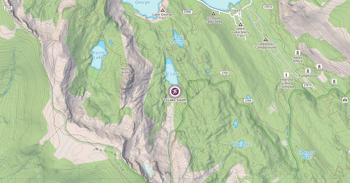 Map preview of TJ Lake South