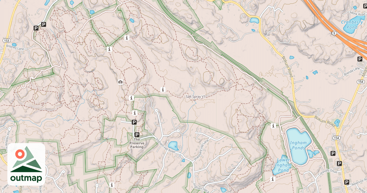 Map of Salt Spray