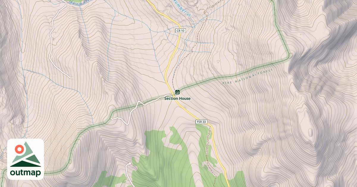 Map of Ken's Cabin