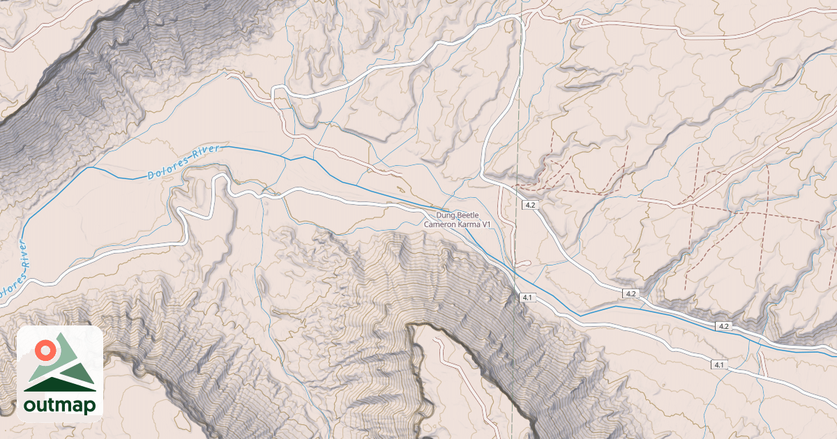Map of Dung Beetle Cameron Karma