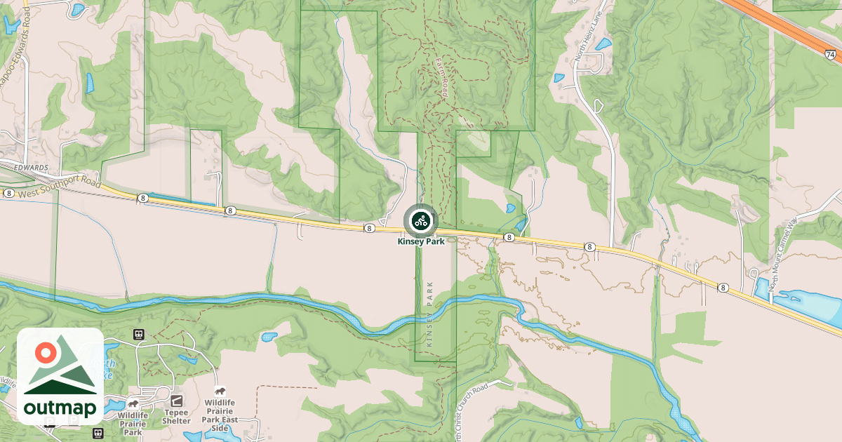 Map of Kinsey Park