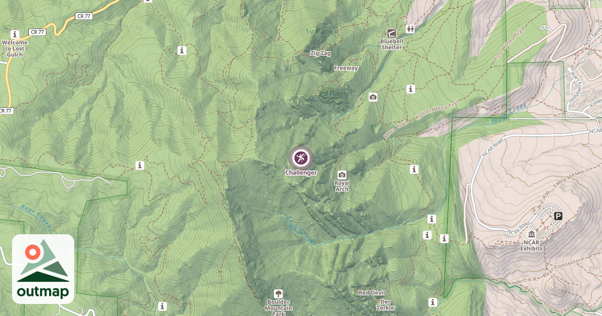 Map of Challenger