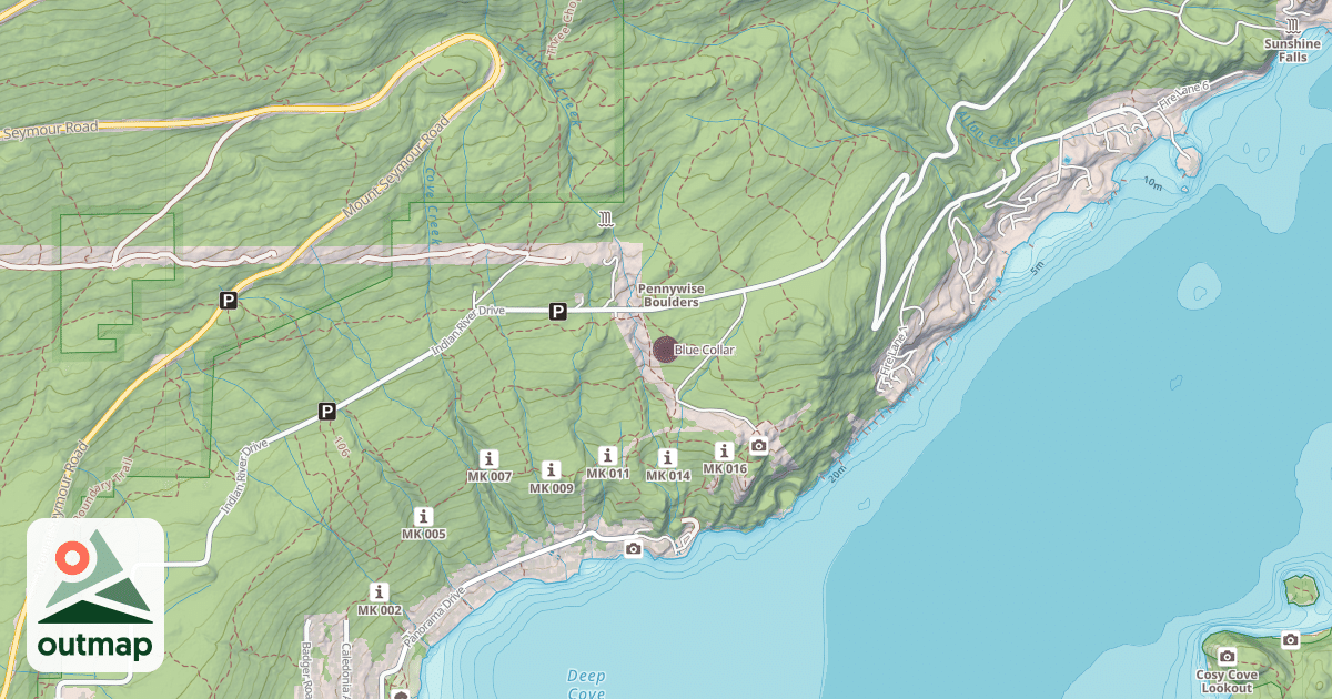 Map of Blue Collar
