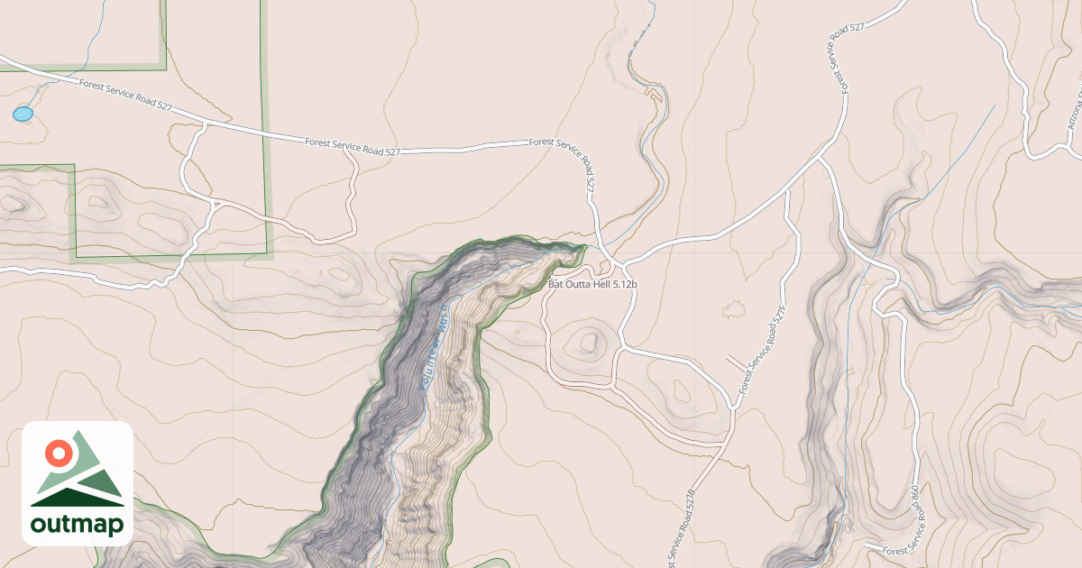 Map of Bat Outta Hell