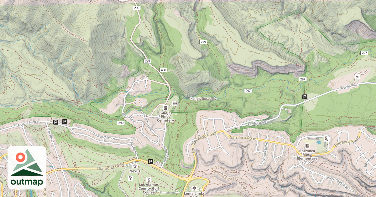 Map of Kerry's Boxes