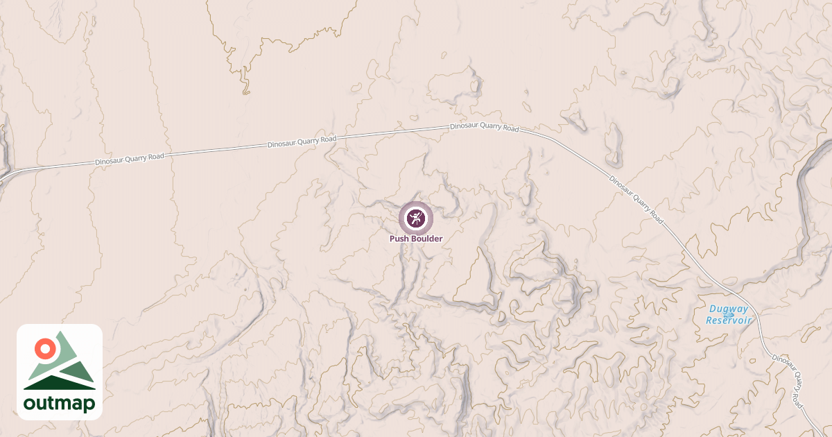 Map of Push Boulder