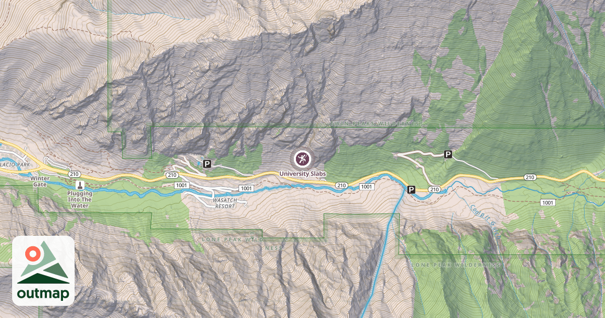 Map of University Slabs