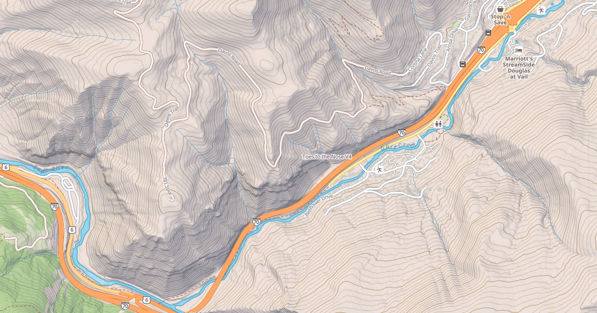 Map preview of Toes to the Nose
