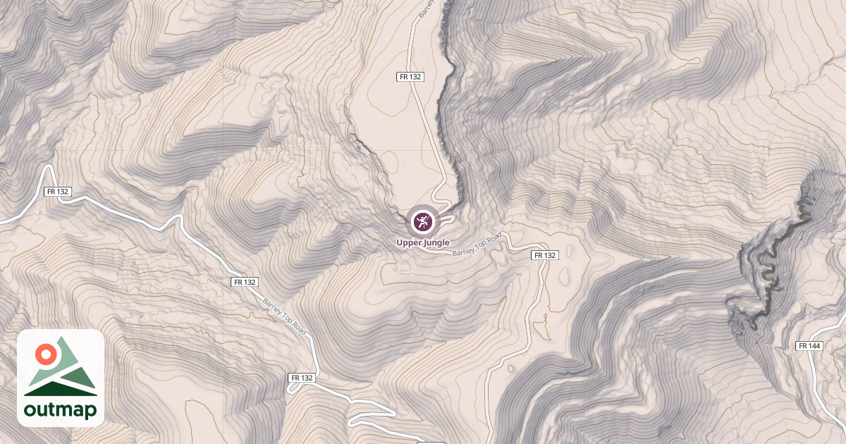 Map of Upper Jungle