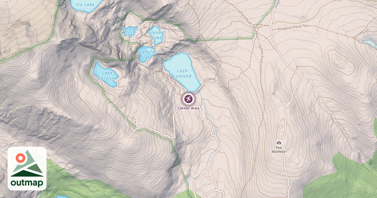 Map of Corner Area