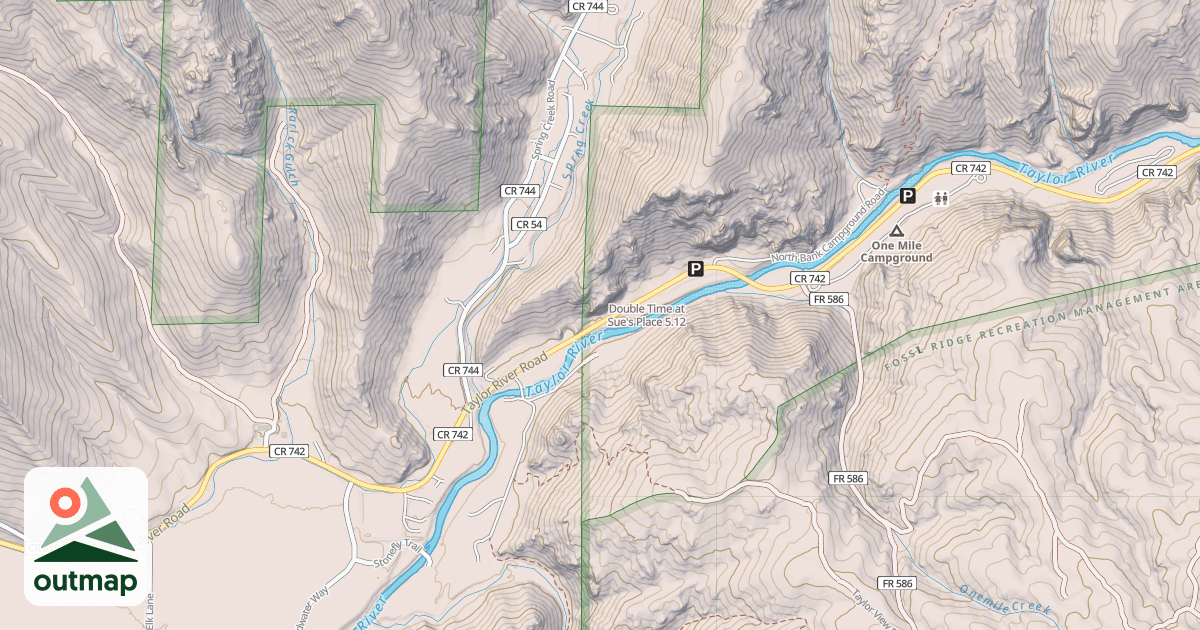 Map of Double Time at Sue's Place