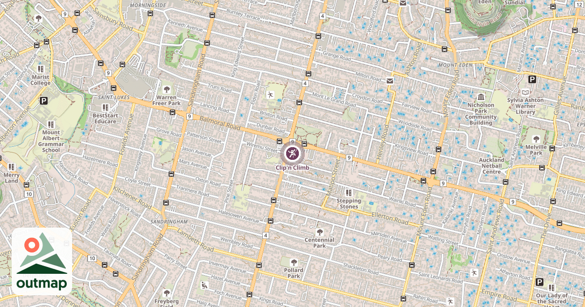 Map of Clip'n Climb