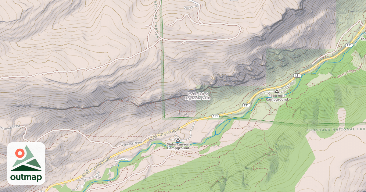 Map of Pocket Full of Kryptonite