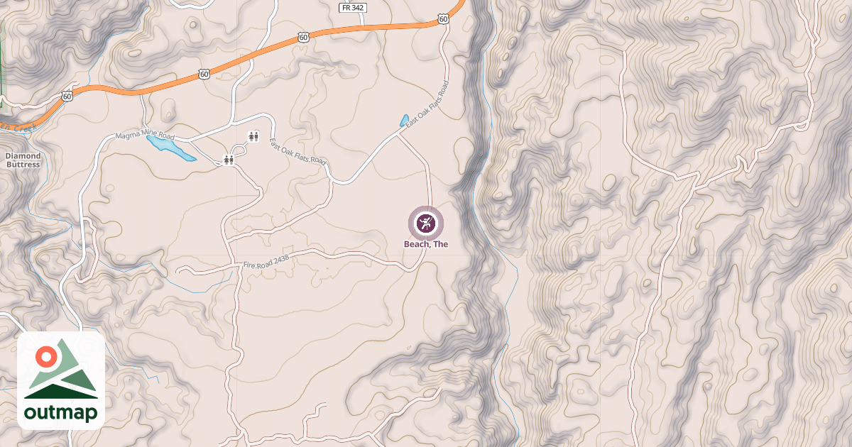 Map of Beach, The