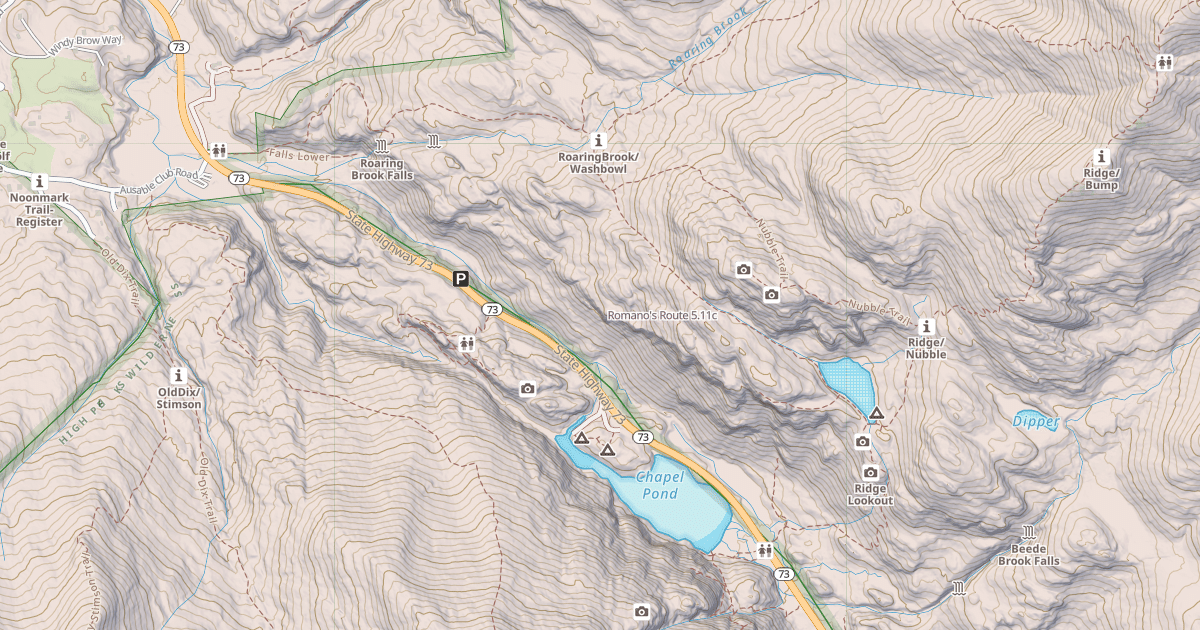 Map preview of Romano's Route