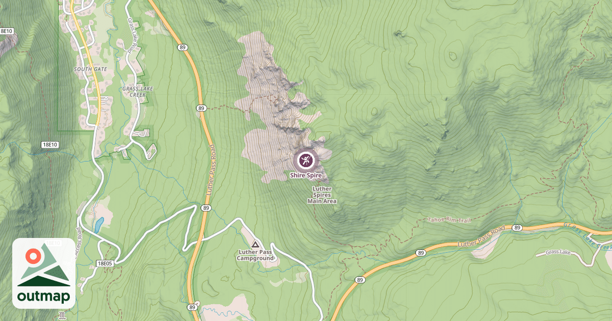 Map of Shire Spire