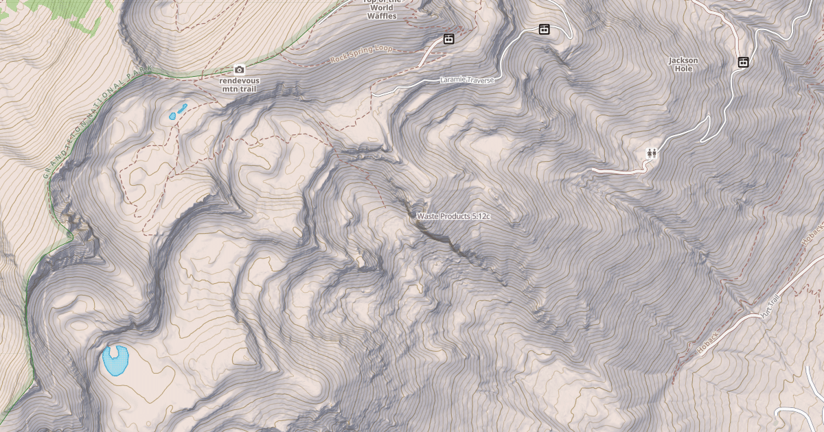 Map preview of Waste Products
