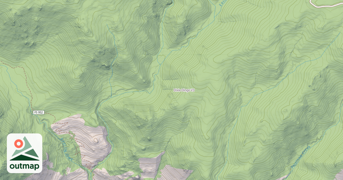 Map of Dixie Dingo