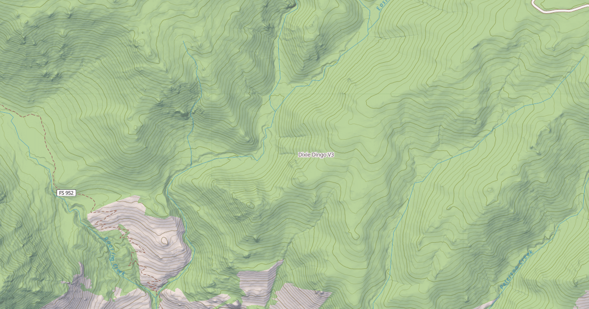 Map preview of Dixie Dingo