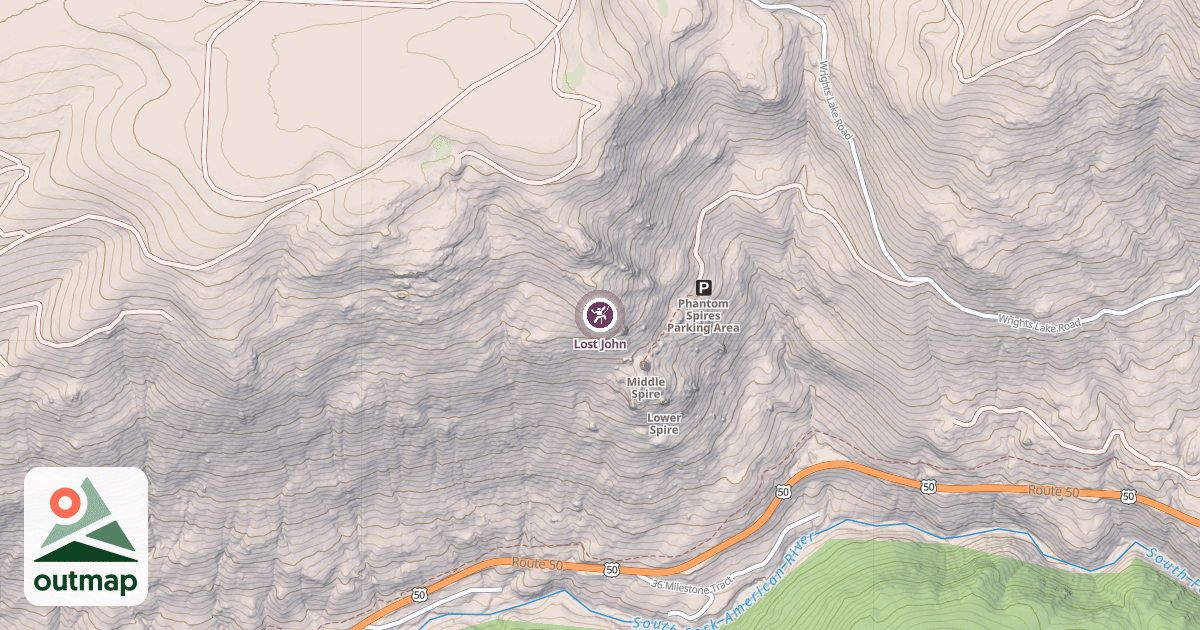 Map of Lost John