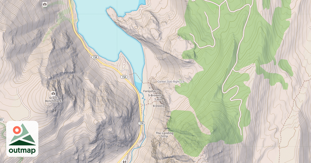 Map of Center Slab Right