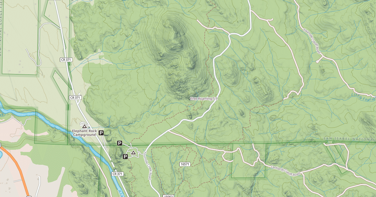 Map preview of Free Roaming