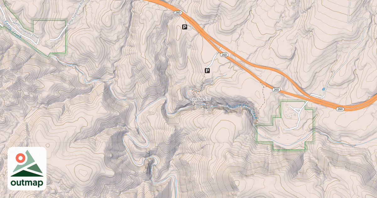 Map of ConFive