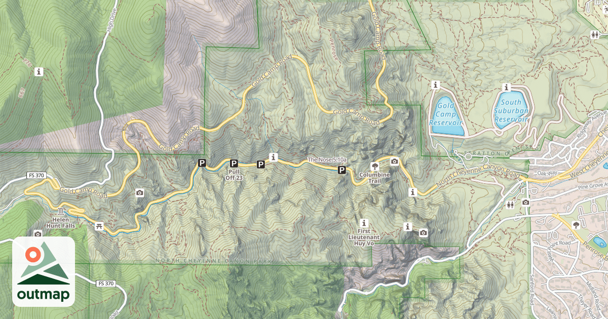 Map of The Nose