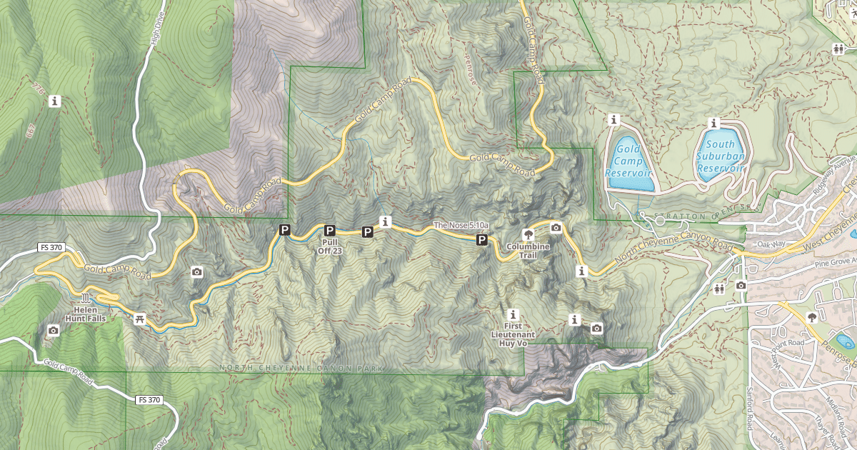Map preview of The Nose