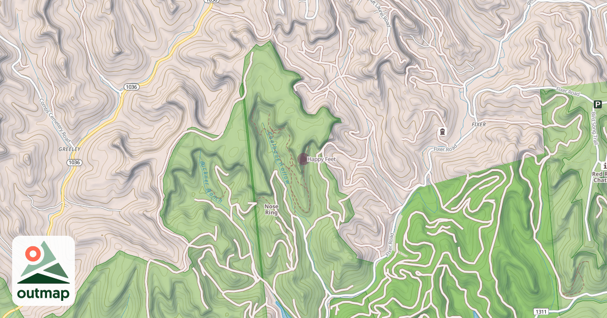 Map of Happy Feet