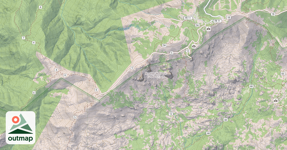 Map of Another Word For Eureka