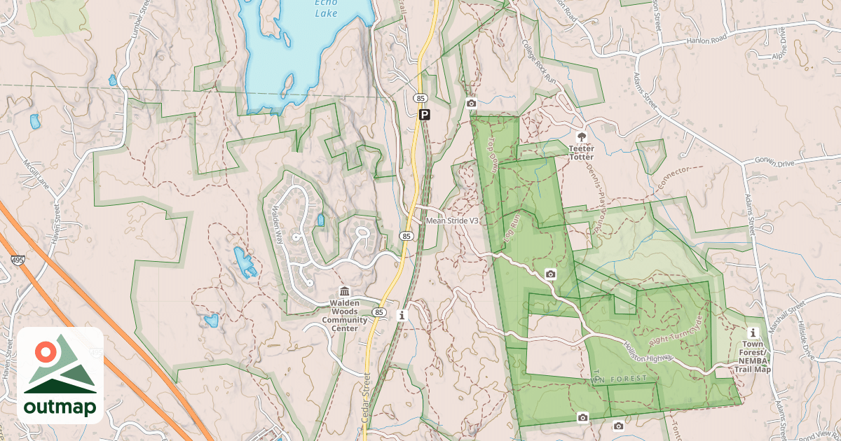 Map of Mean Stride