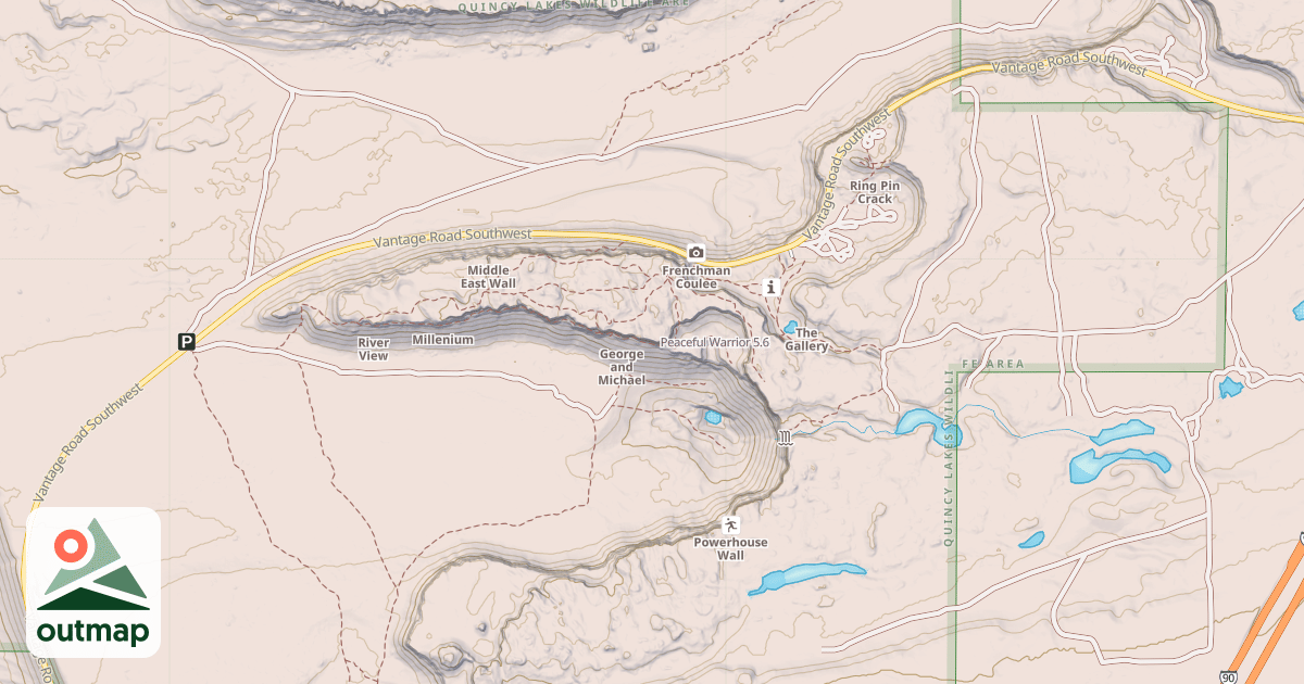 Map of Peaceful Warrior