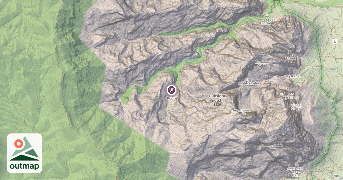 Map of Rupis