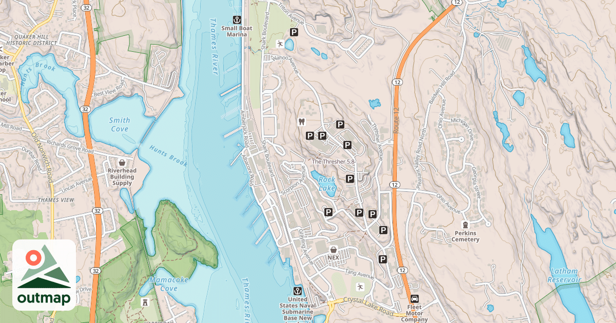 Map of The Thresher