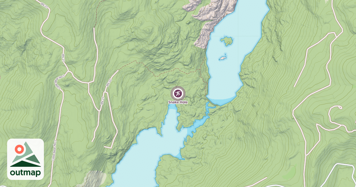Map of Snake Hole