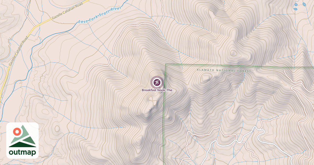 Map of Breakfast Nook, The