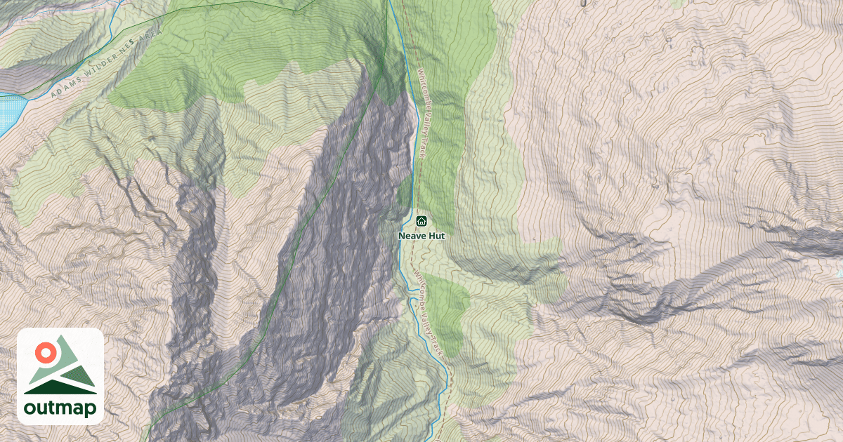 Map of Neave Hut