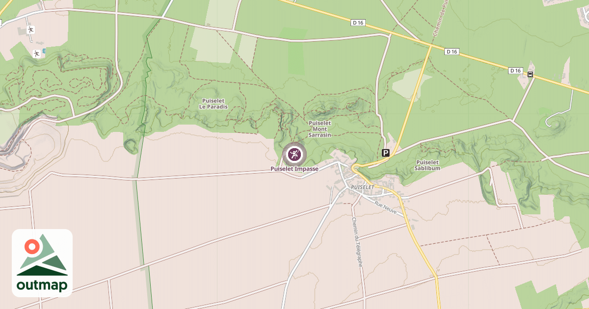 Map of Puiselet Impasse