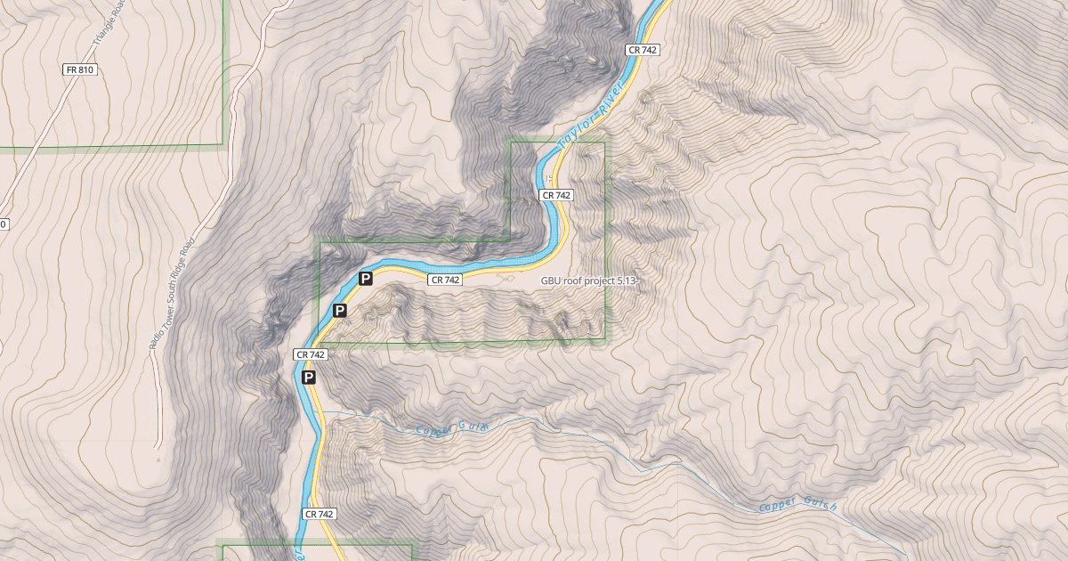 Map preview of GBU roof project