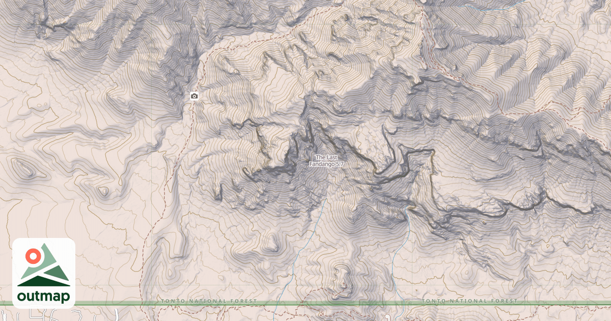 Map of The Last Fandango