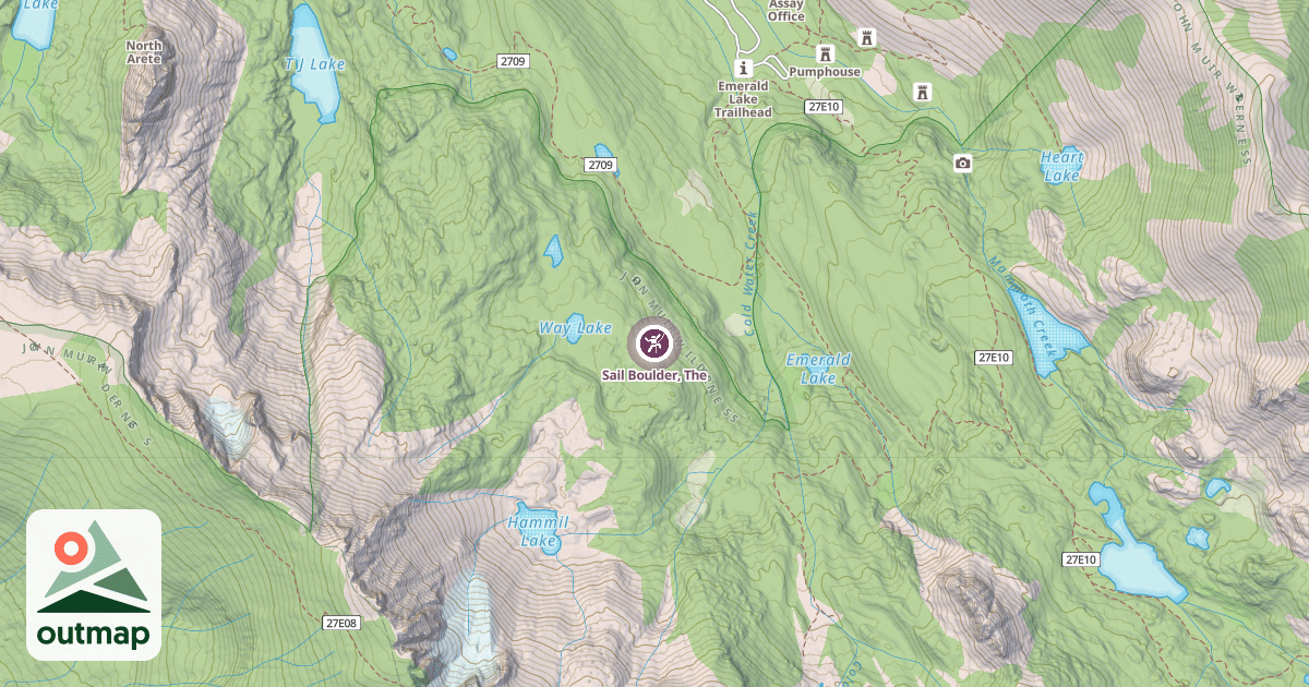 Map of Sail Boulder, The