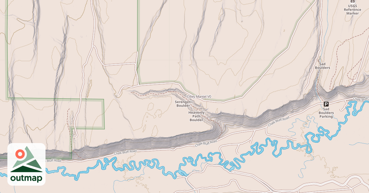 Map of Cilley Mantel