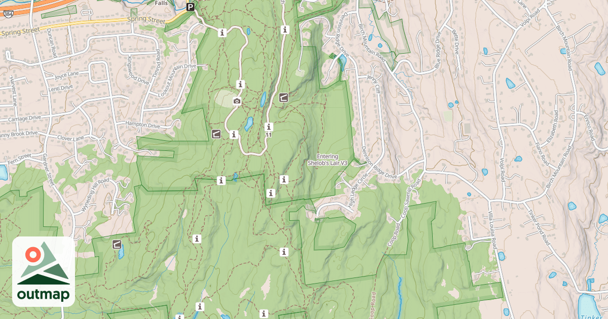 Map of Entering Shelob's Lair