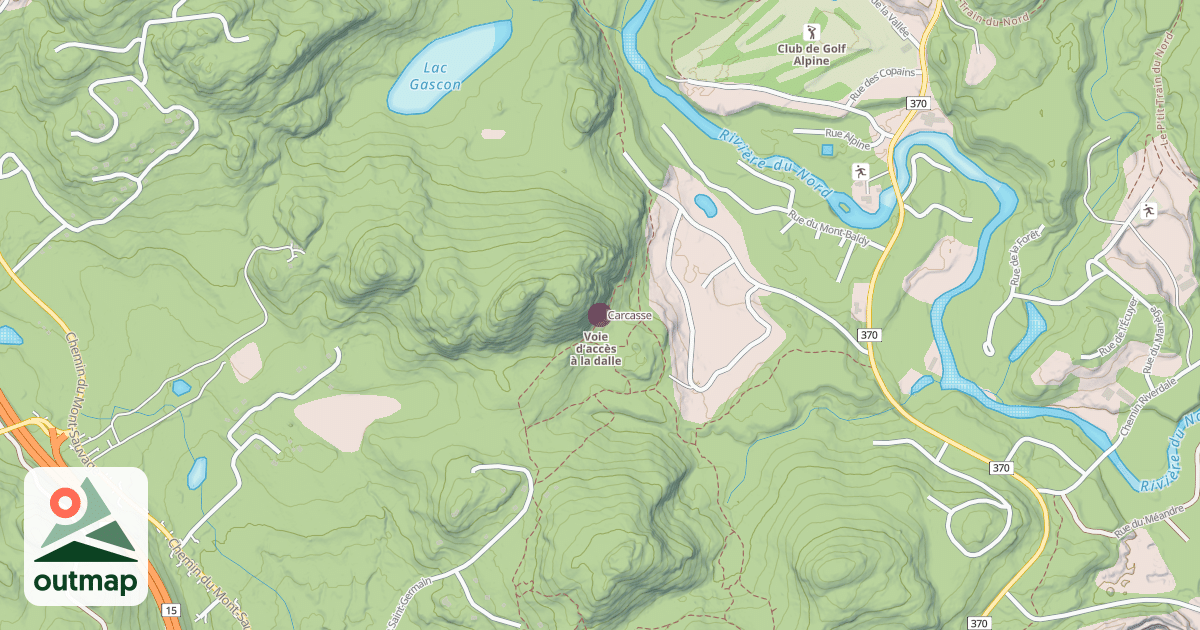Map of Carcasse