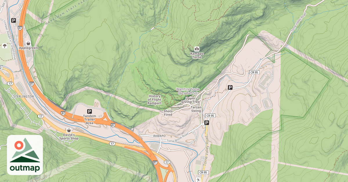 Map of Warn’t no home like a Raft