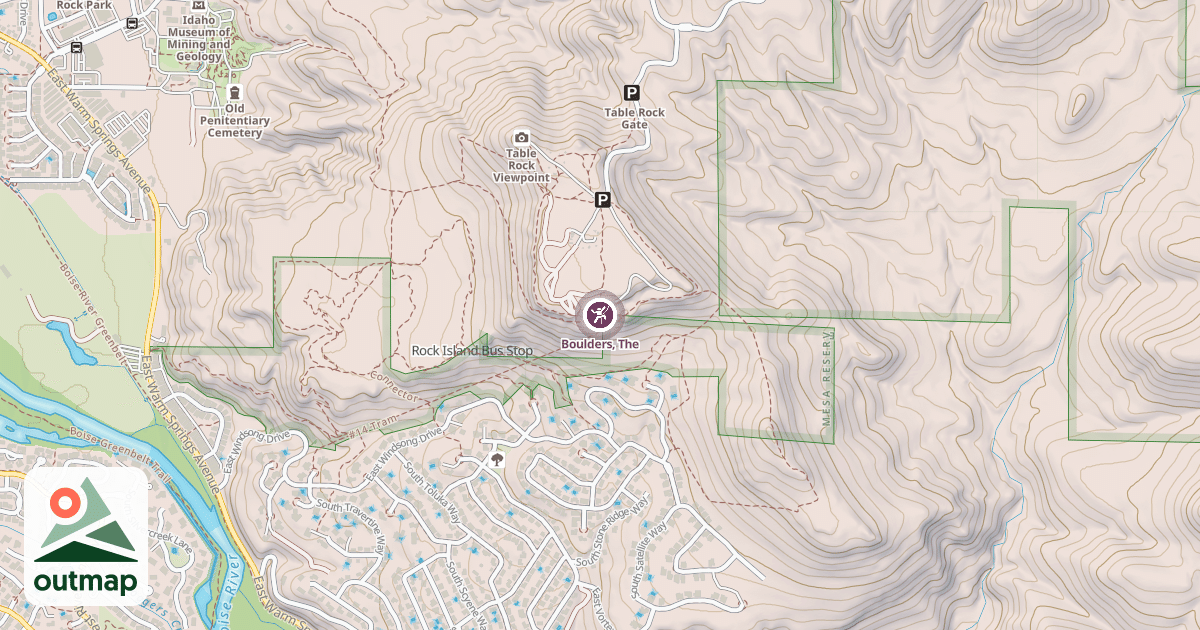 Map of Boulders, The