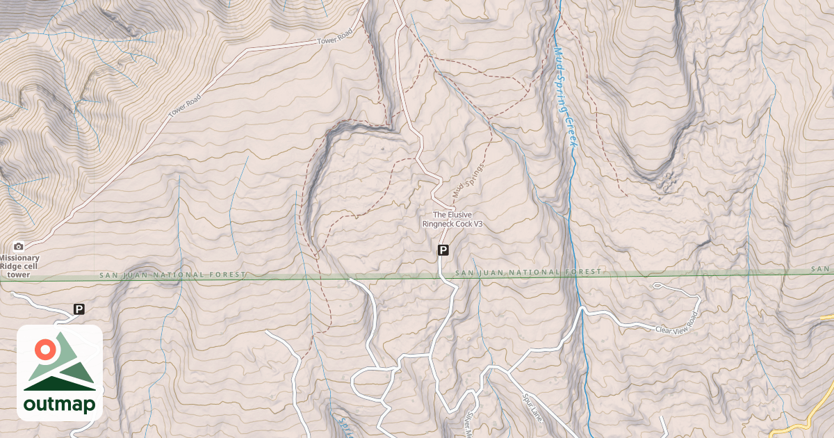 Map of The Elusive Ringneck Cock