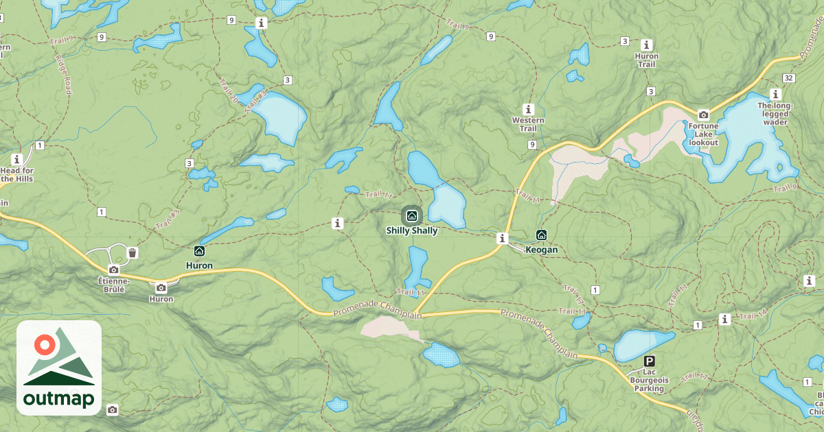 Map of Shilly Shally